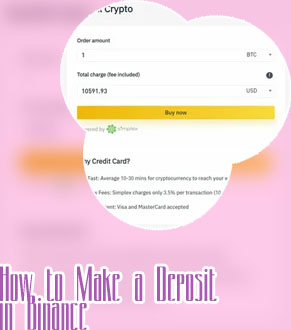 How to deposit crypto into binance